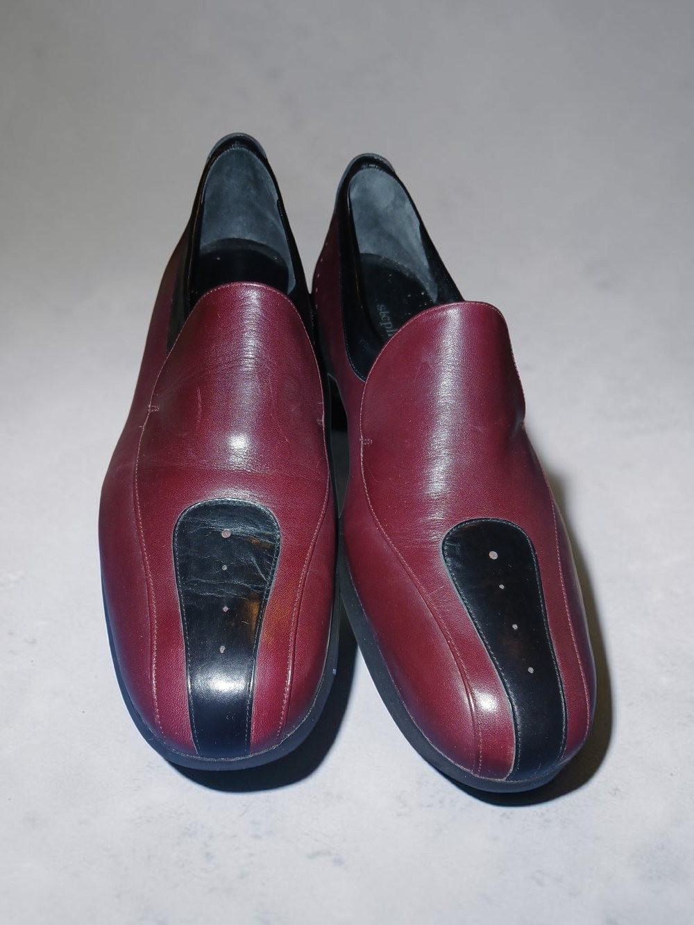 Vintage 90's Womens Stephane Kellien Slip-On Leather Loafers